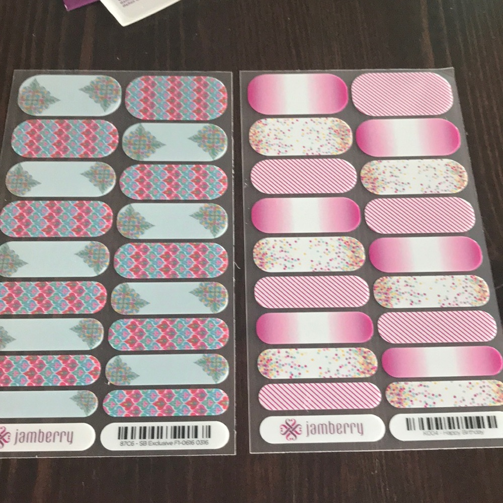 Jamberry full sheets